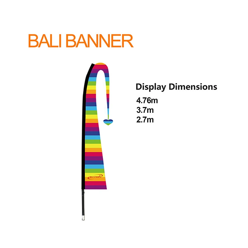 Bali Banner Flags: Vibrant Outdoor Display for Even