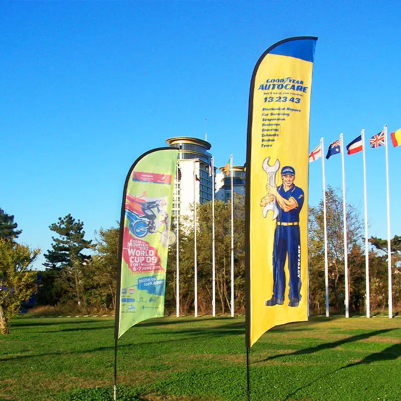 S feather banner flags / feather flags