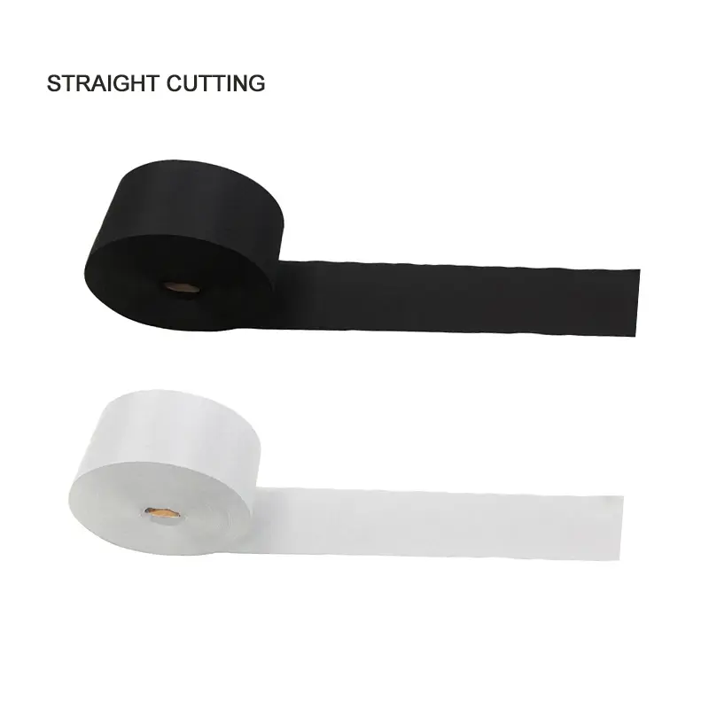 Straight cut flag sleeve in black 600D Oxford polyester