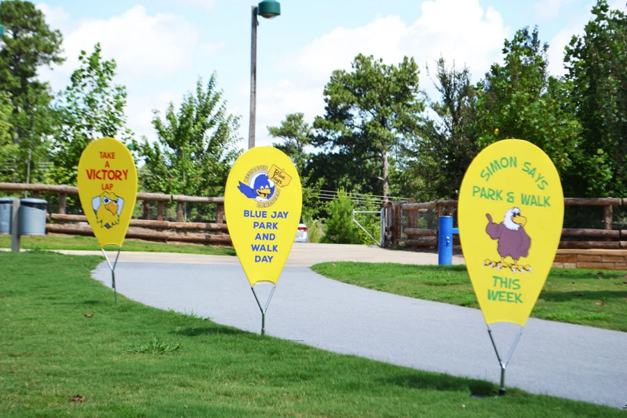 Pinpoint Banners for Wayfinding & Location Mark