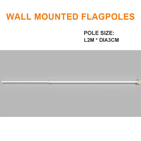 wall mounted flag poles 