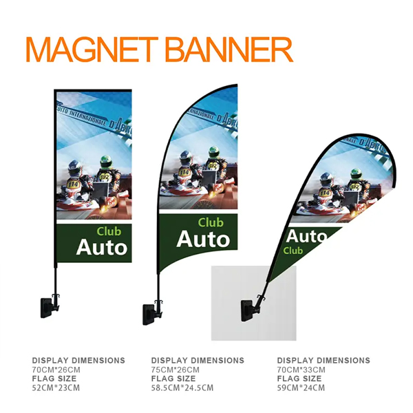 Magnetic Base Banners