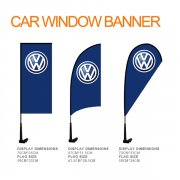 Car Window Banner