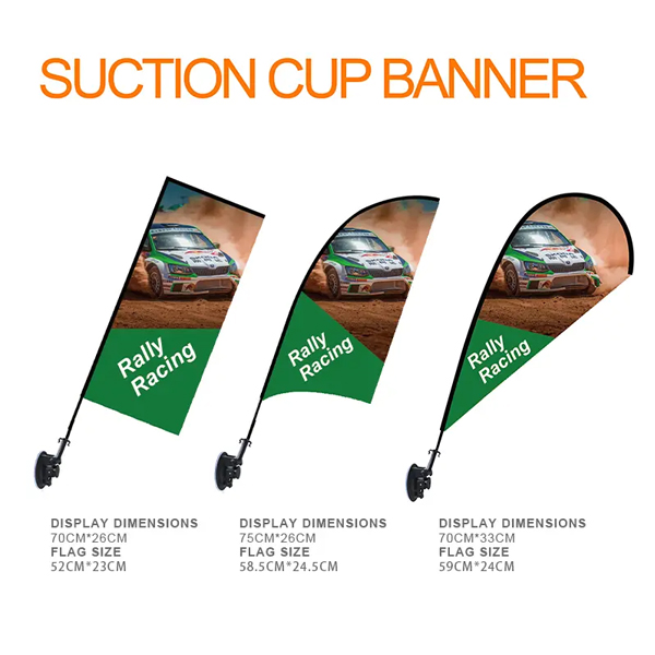 suction cup flag holder for car