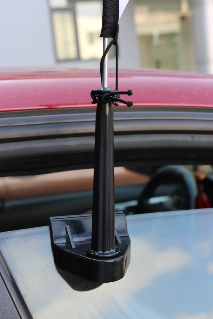 car window flag base